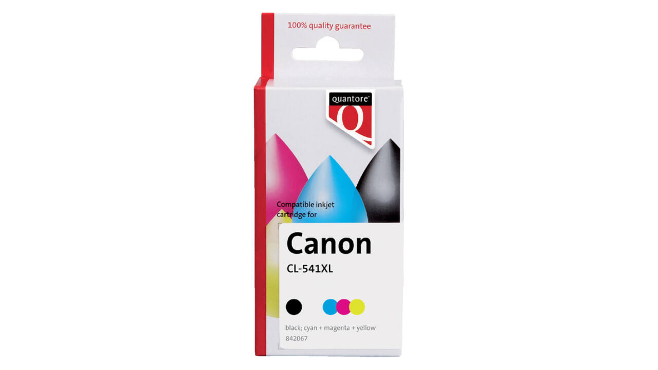 Inktcartridge Quantore alternatief tbv Canon CL-541XL kleur HC