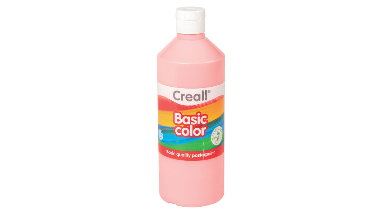Plakkaatverf Creall basic roze 500ml