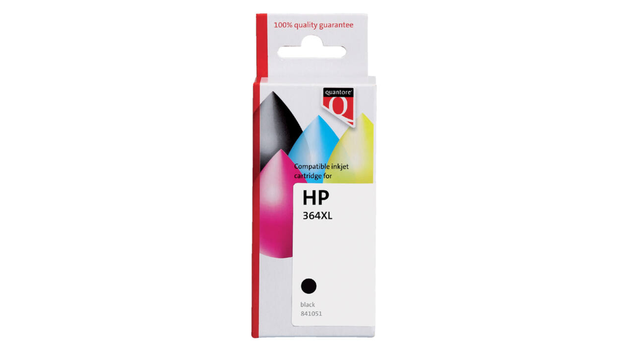 Inktcartridge Quantore alternatief tbv HP CB684EE 364XL zwart