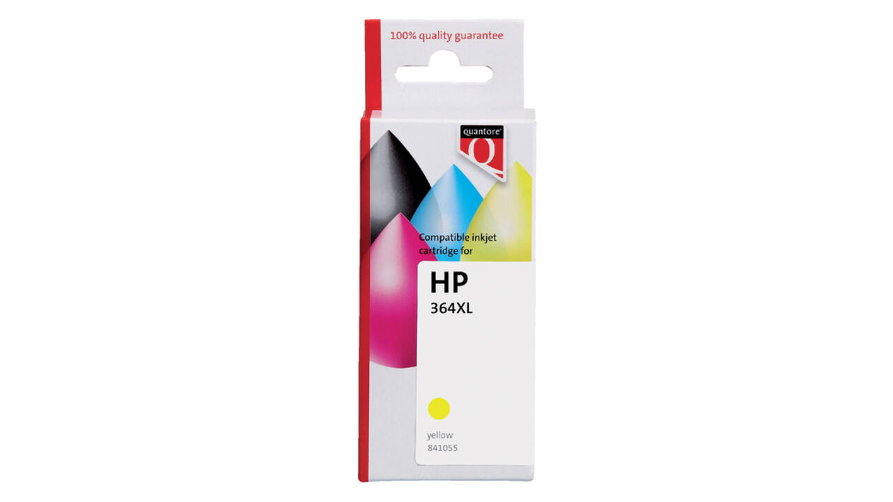 Inktcartridge Quantore alternatief tbv HP CB325A 364XL geel