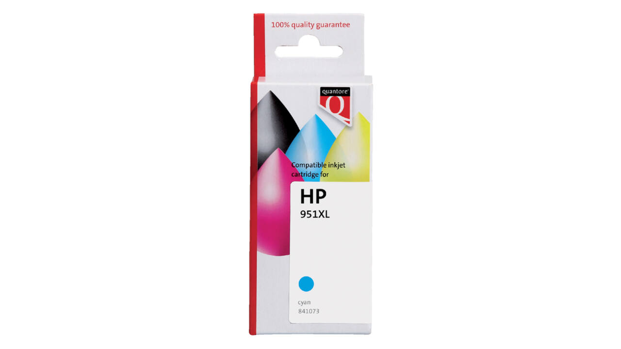 Inktcartridge Quantore alternatief tbv HP CN046AE 951XL blauw