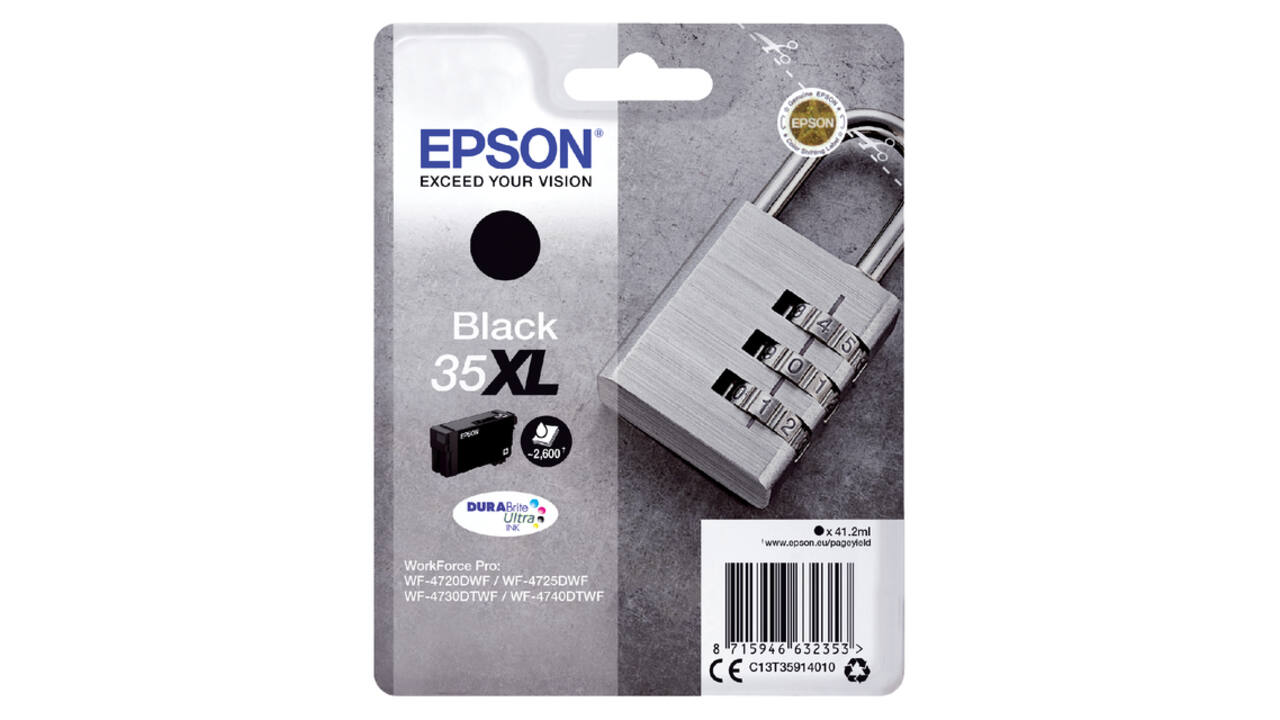 Inktcartridge Epson 35XL T3591 zwart