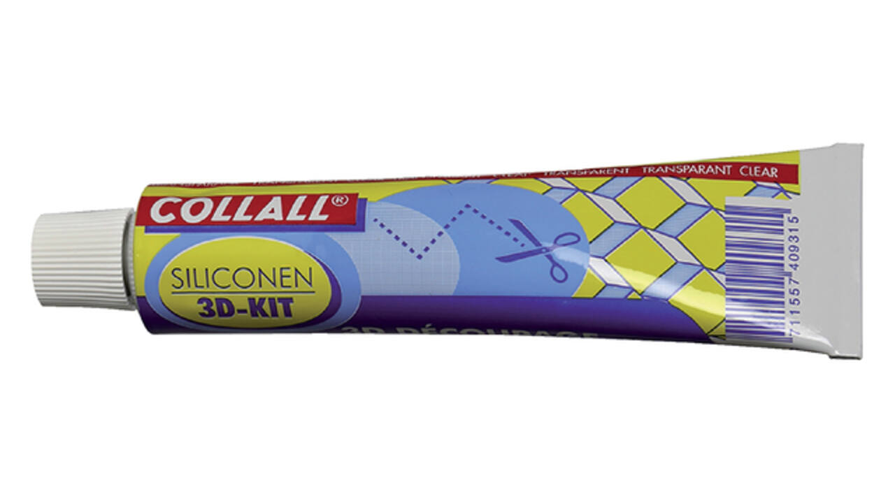 Siliconenlijm Collall 3D-kit 80ml