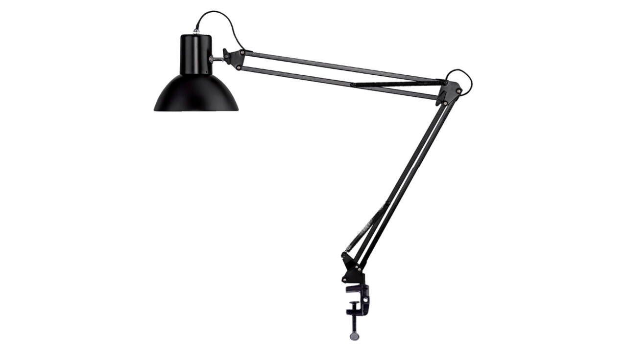 Bureaulamp Unilux Success 66 led tafelklem zwart