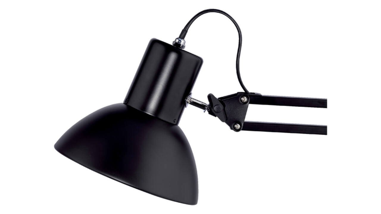 Bureaulamp Unilux Success 66 led tafelklem zwart