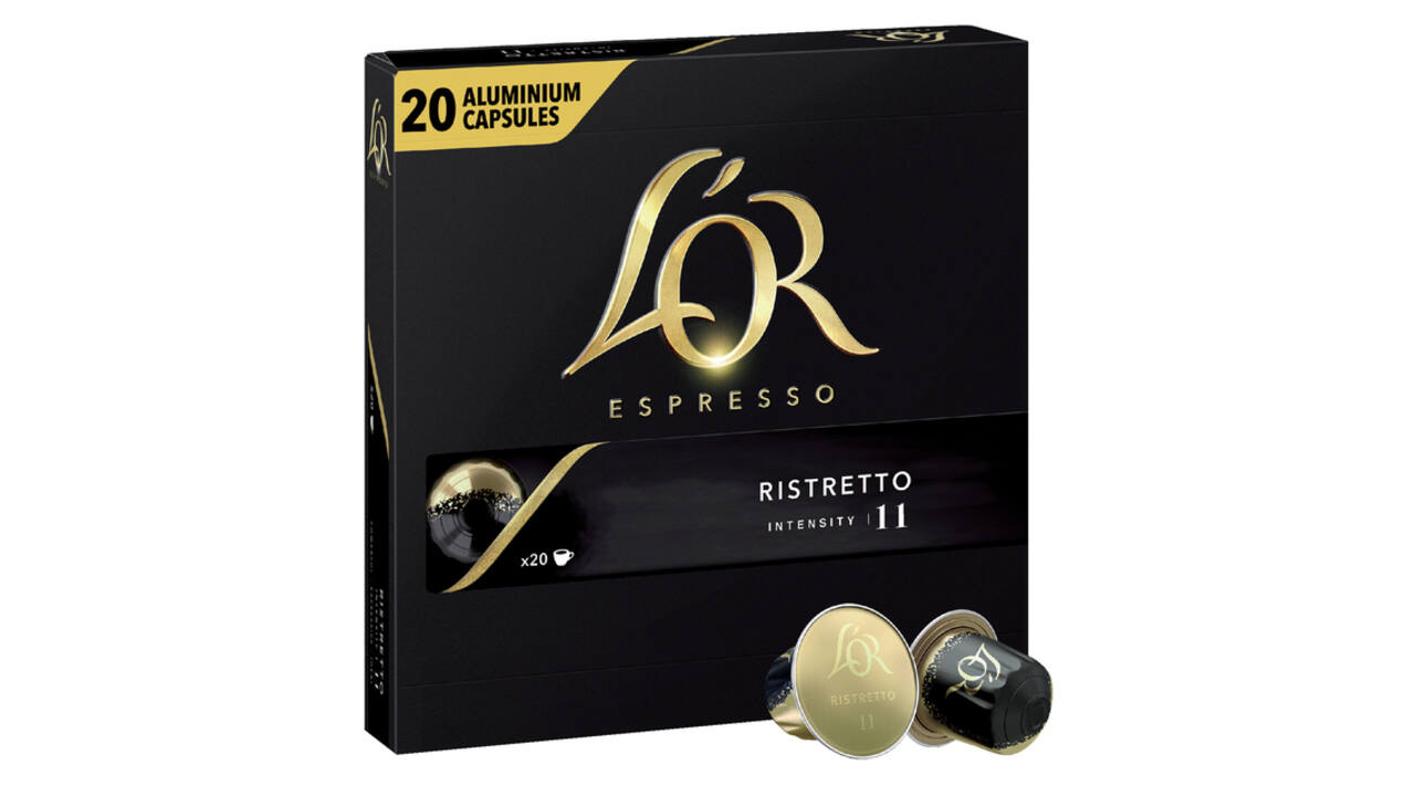 Koffiecups L'Or espresso Ristretto 20 stuks
