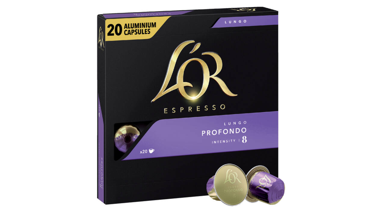 Koffiecups L'Or espresso Lungo Profondo 20 stuks