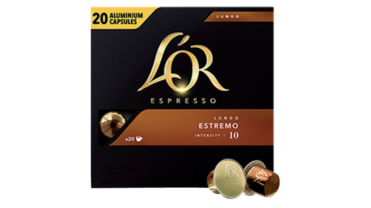 Koffiecups L'Or espresso Lungo Estremo 20 stuks