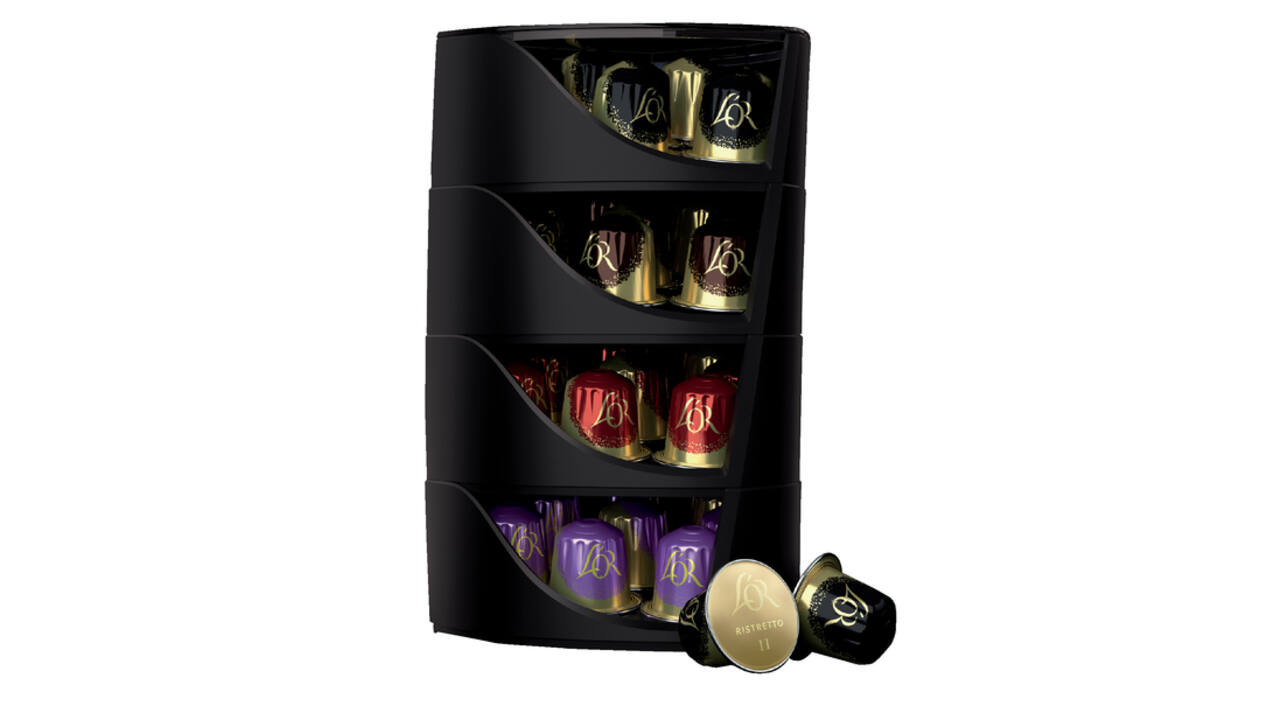Koffiecups L'Or dispenser