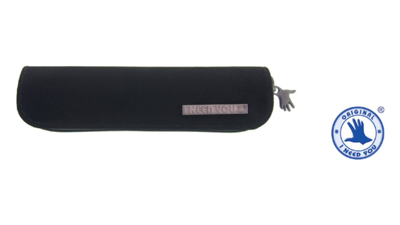 Leesbril I Need You +2.50 dpt Zipper zwart
