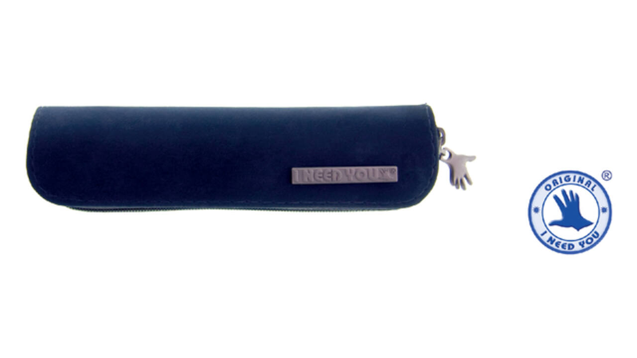 Leesbril I Need You +1.50 dpt Zipper blauw