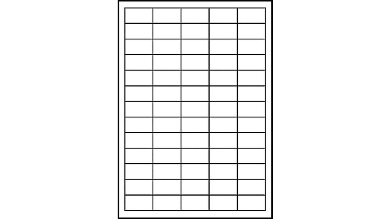 Etiket Avery 3666-200 38x21.2mm wit 13000 stuks