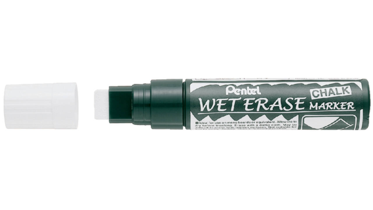 Krijtstift Pentel SMW56 8-16mm wit