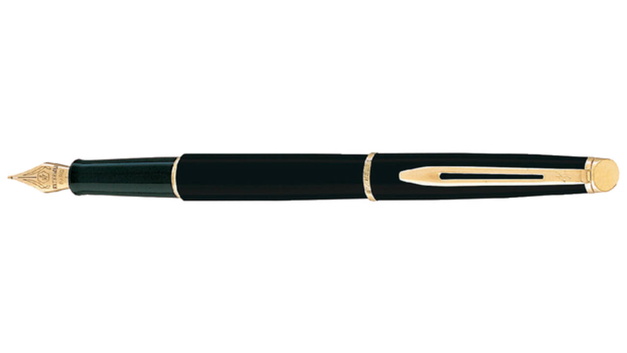 Vulpen Waterman Hémisphère matt black GT fijn