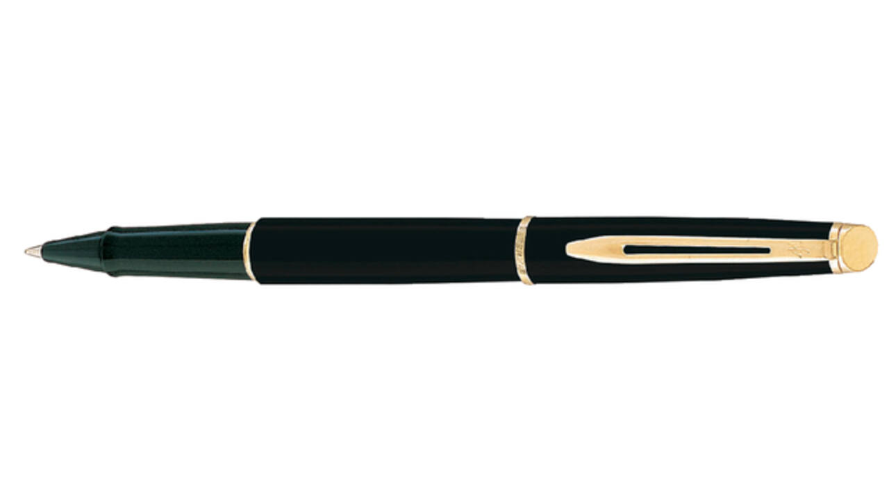 Rollerpen Waterman Hémisphère matt black GT fijn
