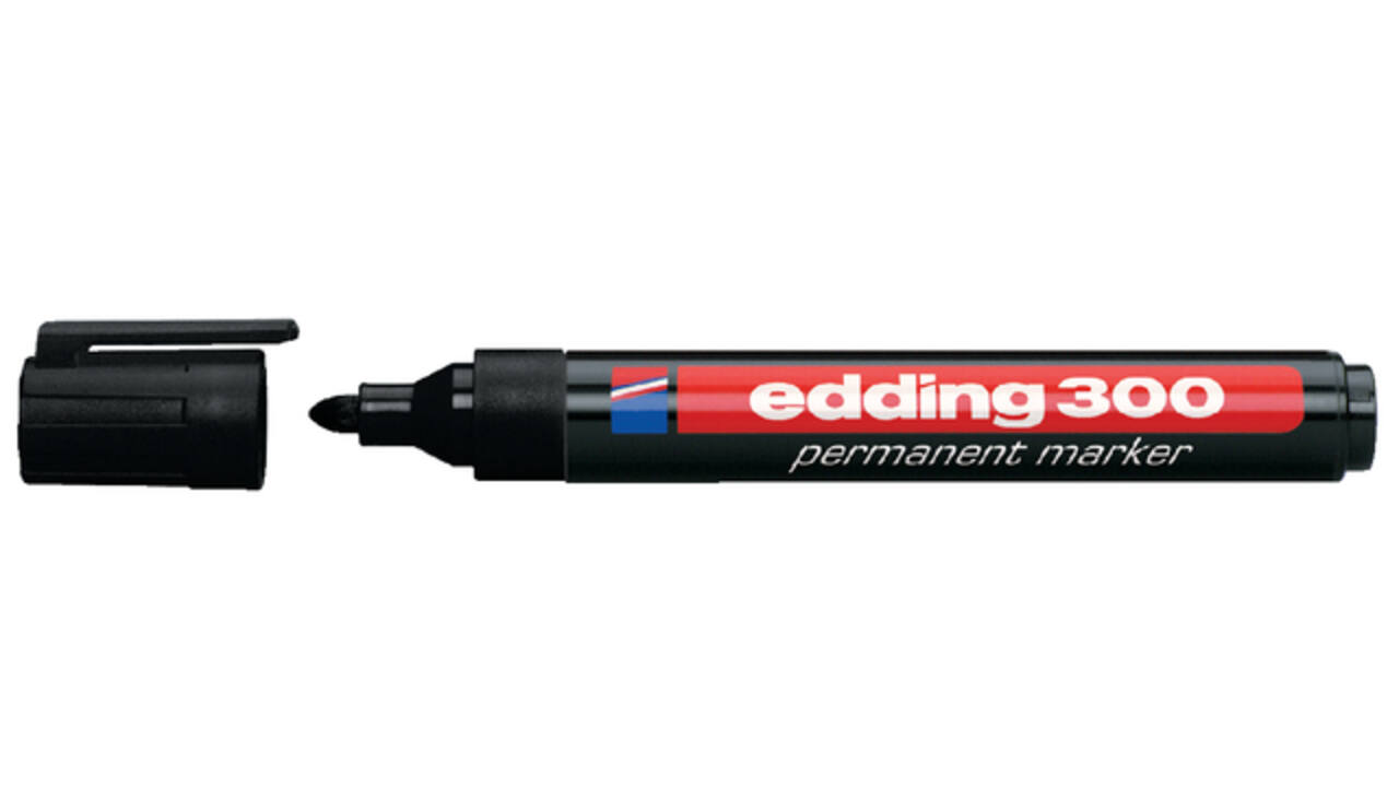 Viltstift edding 300 rond 1.5-3mm zwart