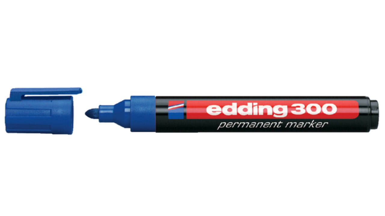 Viltstift edding 300 rond 1.5-3mm blauw