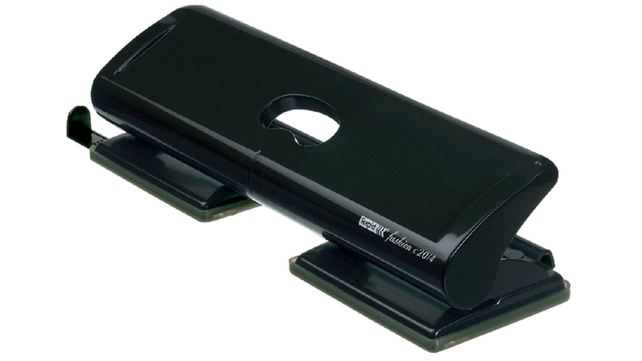 Perforator Rapid Fashion FC20  4 gaats 20 vel zwart