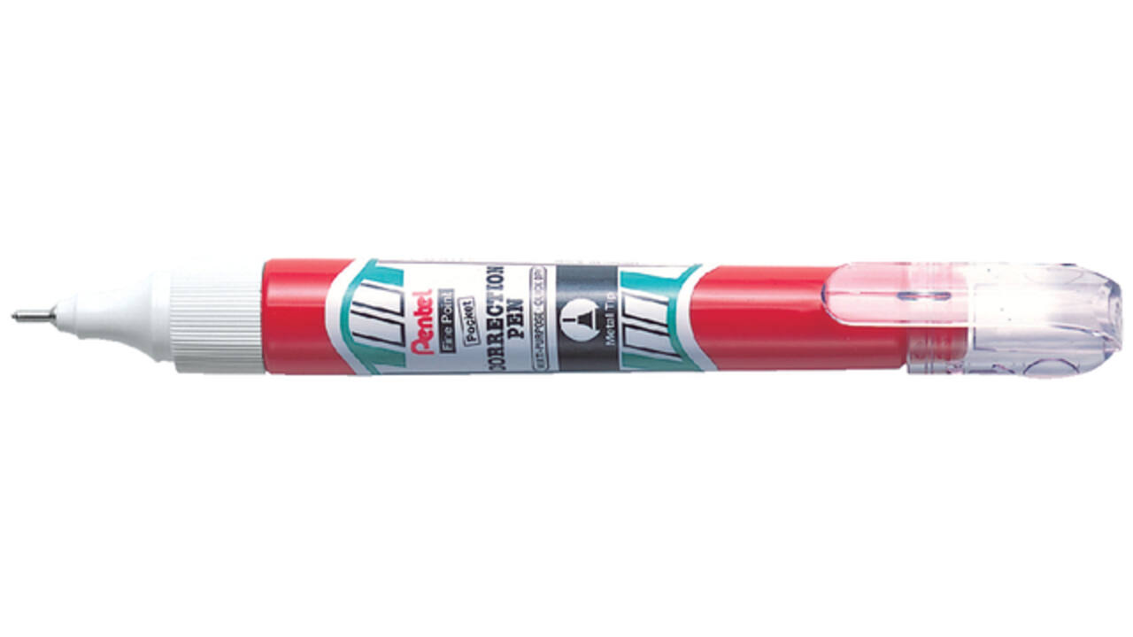Correctiepen Pentel ZL63-W fluid 7ml