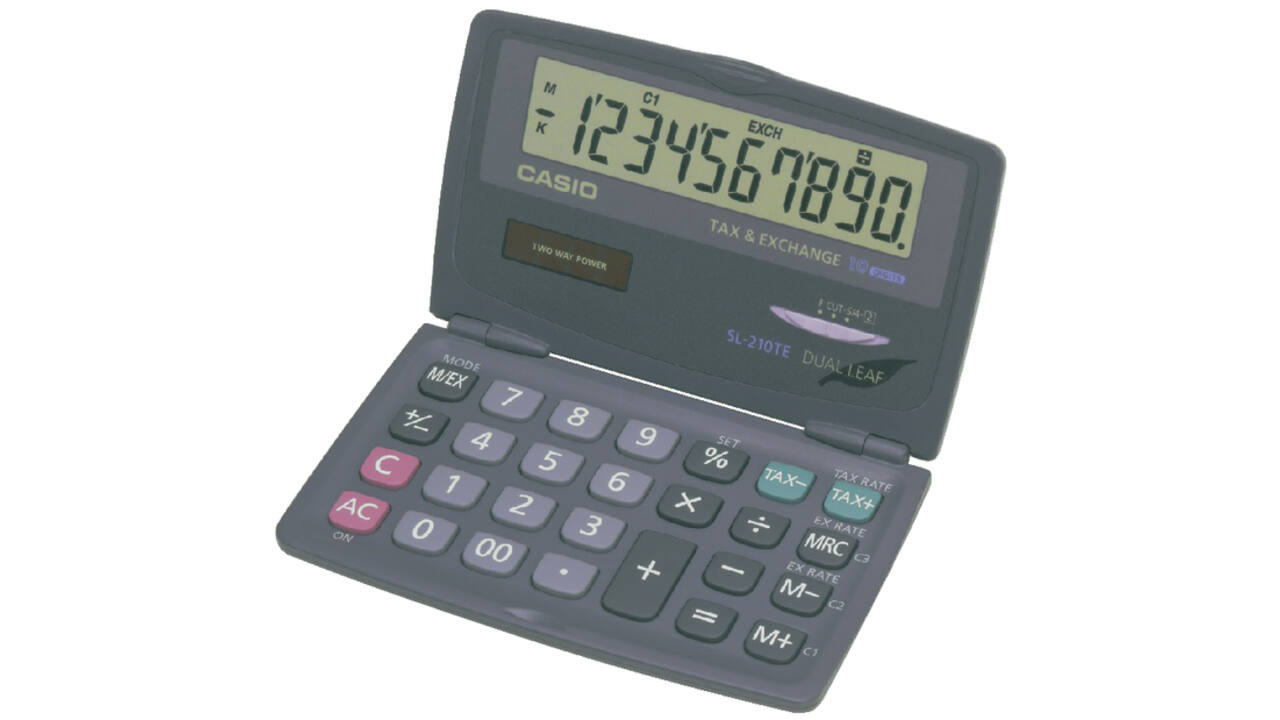 Rekenmachine Casio SL-210TE