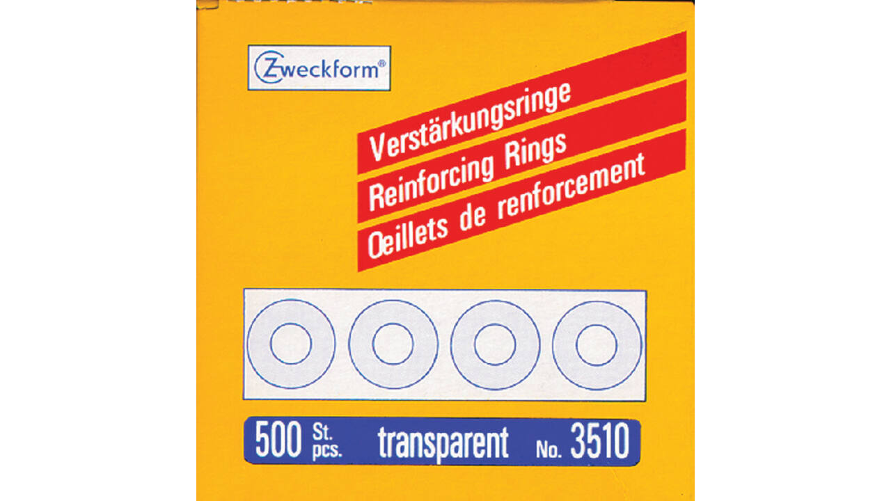 Versterkingsringen Avery 3510 13mm transparant 500 stuks