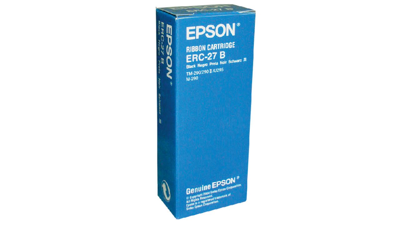 Lint Epson S015224 voor ERC27 nylon zwart