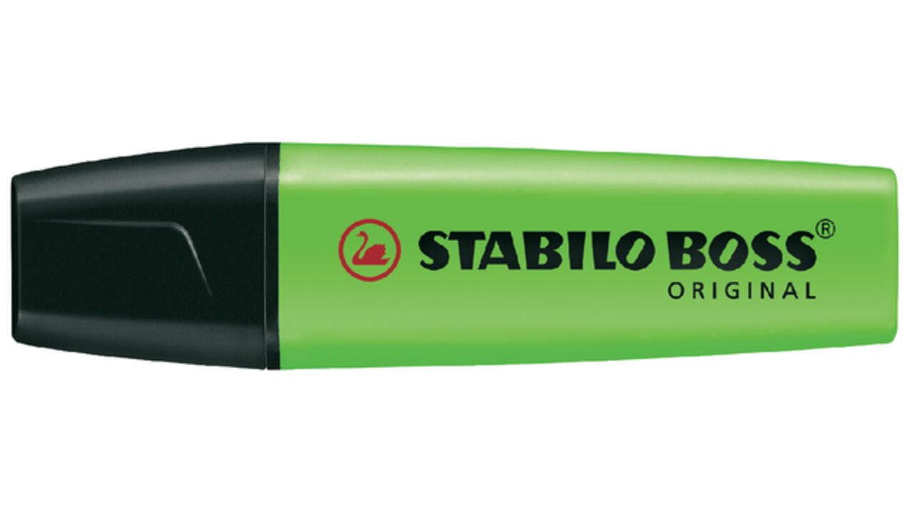 Markeerstift STABILO BOSS Original 70/4 assorti etui à 4 stuks