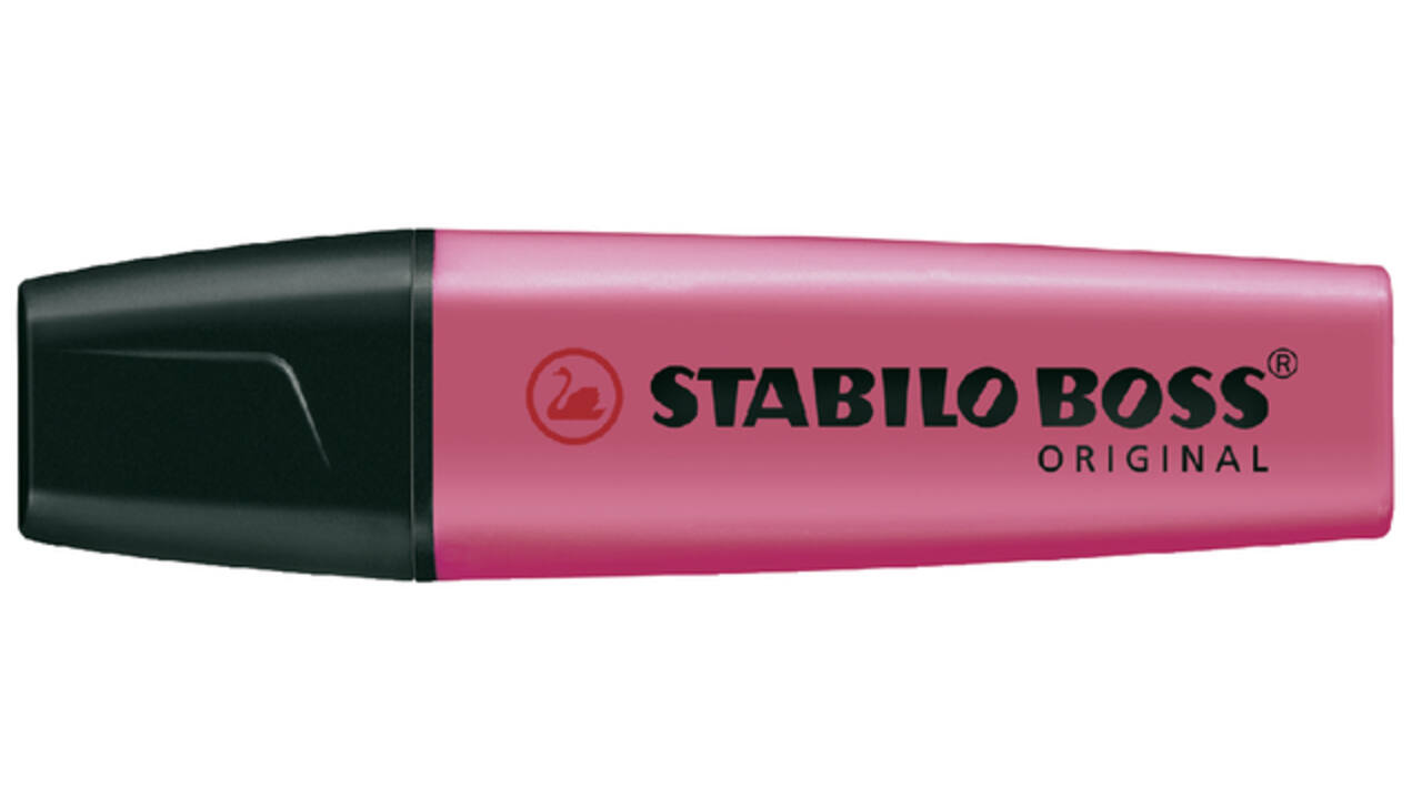 Markeerstift STABILO BOSS Original 70/4 assorti etui à 4 stuks