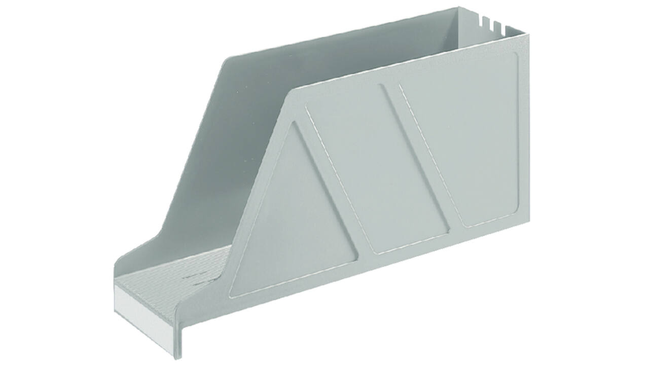 Tijdschriftcassette Leitz 2427 dwars grijs