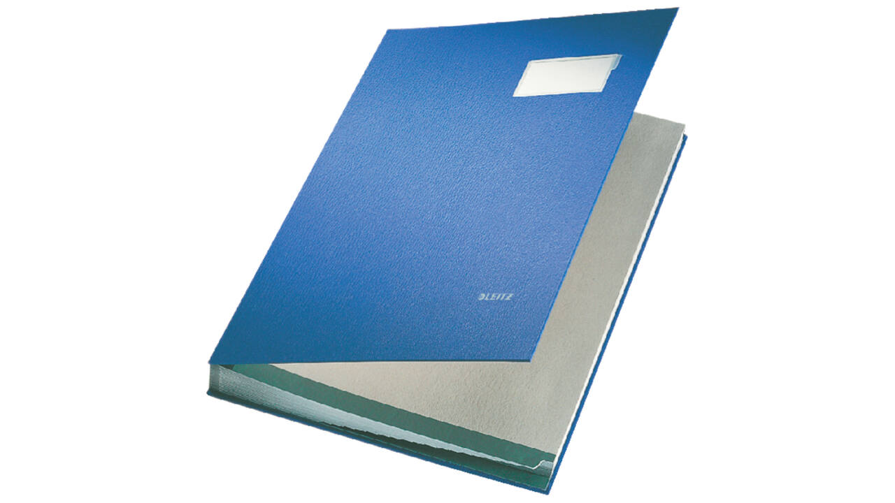 Vloeiboek Leitz 5700 blauw