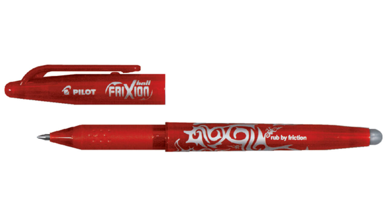 Rollerpen PILOT friXion medium rood