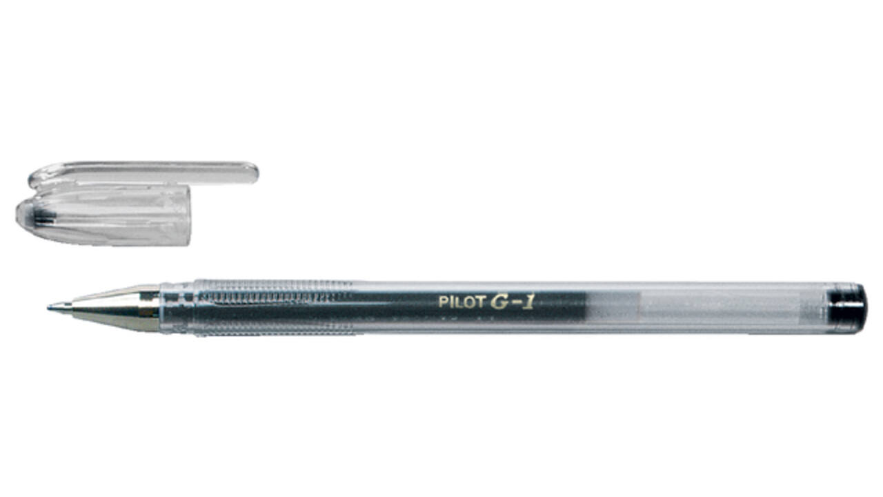 Gelschrijver PILOT G-1 fijn zwart