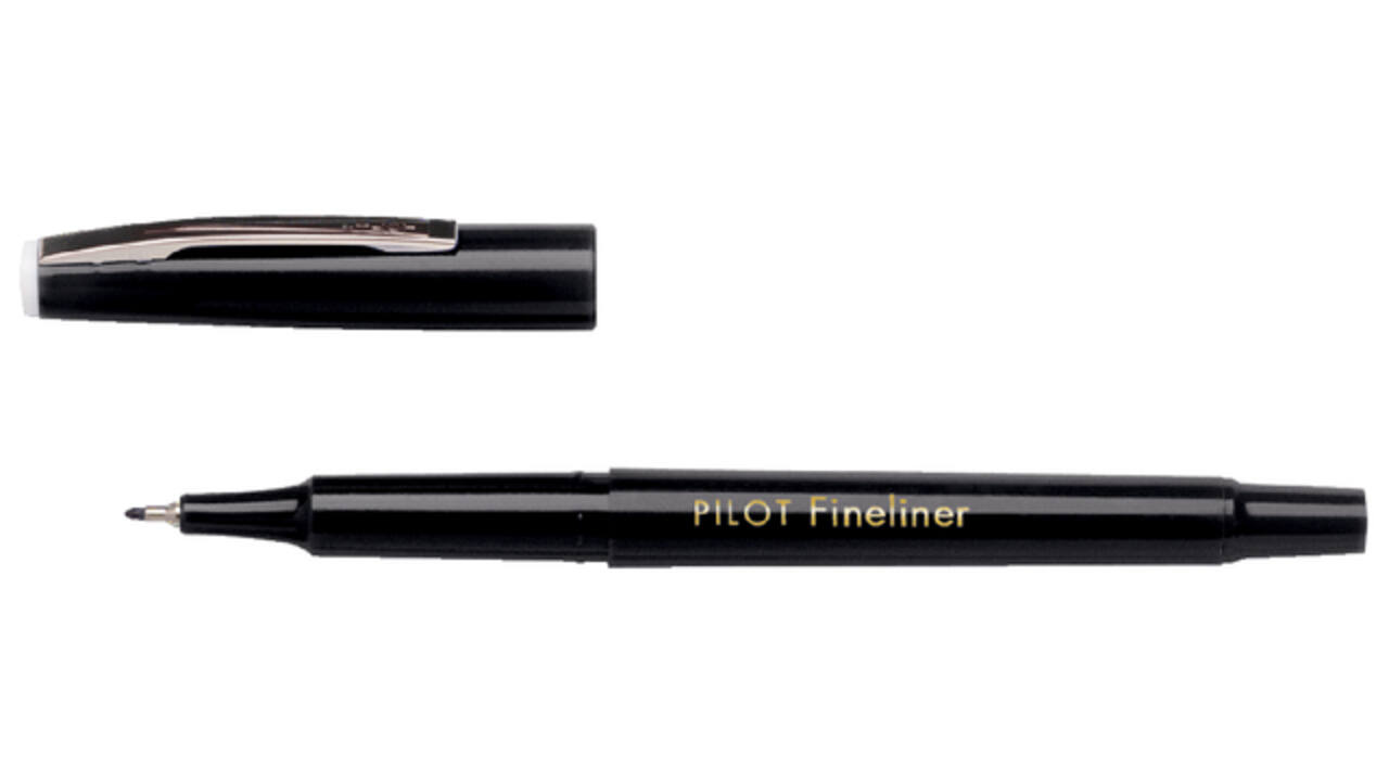 Fineliner PILOT fijn zwart