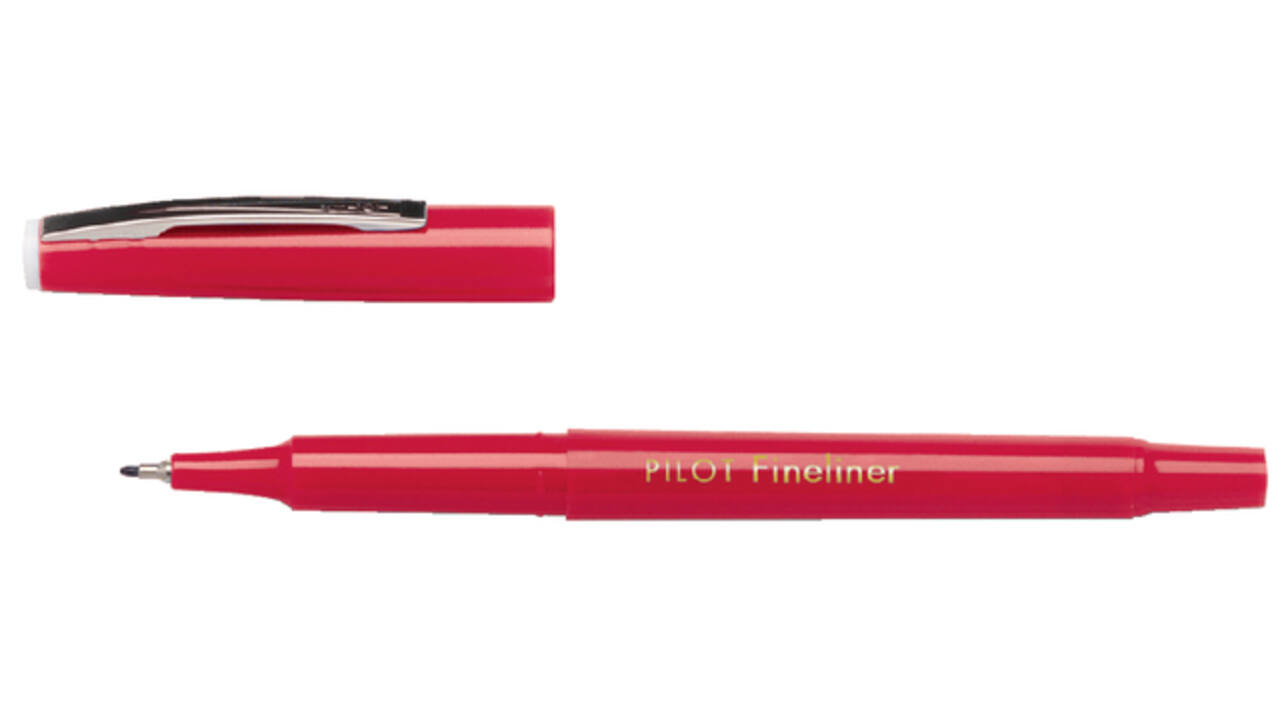 Fineliner PILOT fijn rood