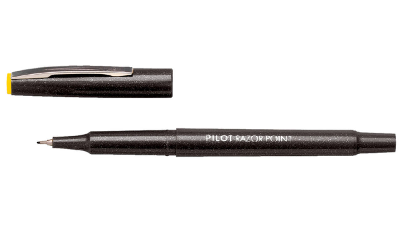 Fineliner PILOT Razor Point fijn zwart