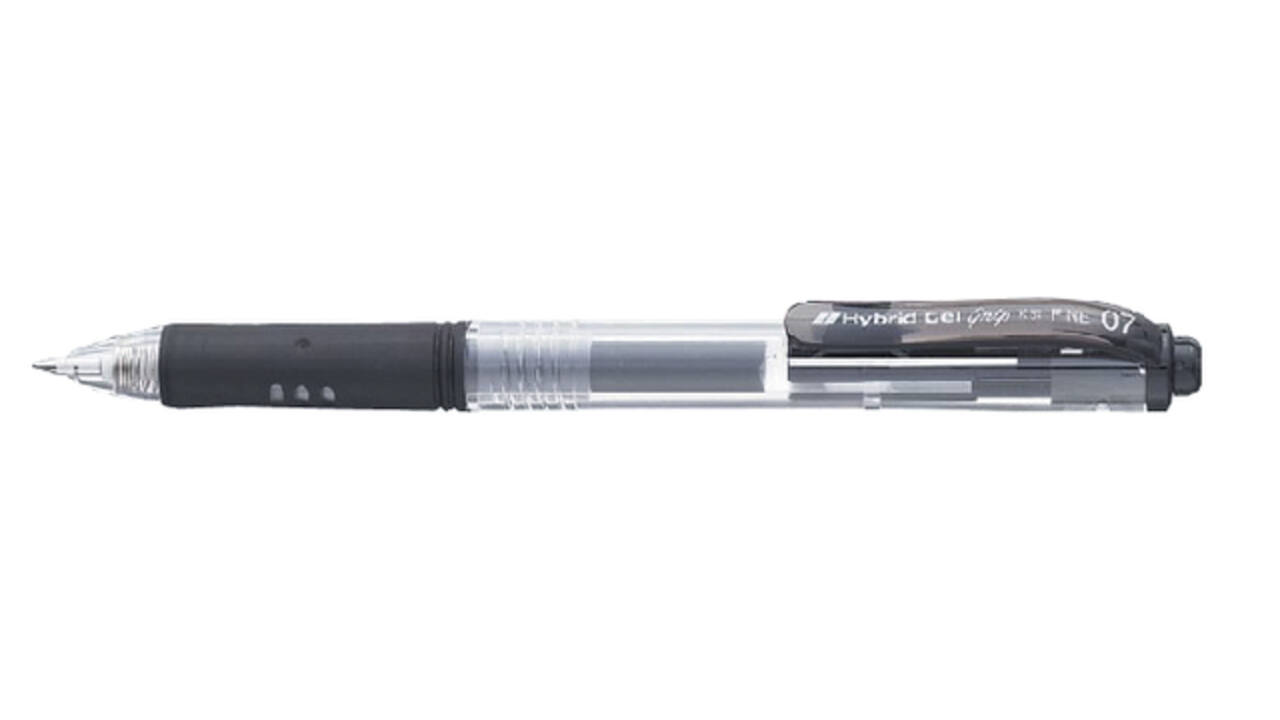 Gelschrijver Pentel K157 medium zwart