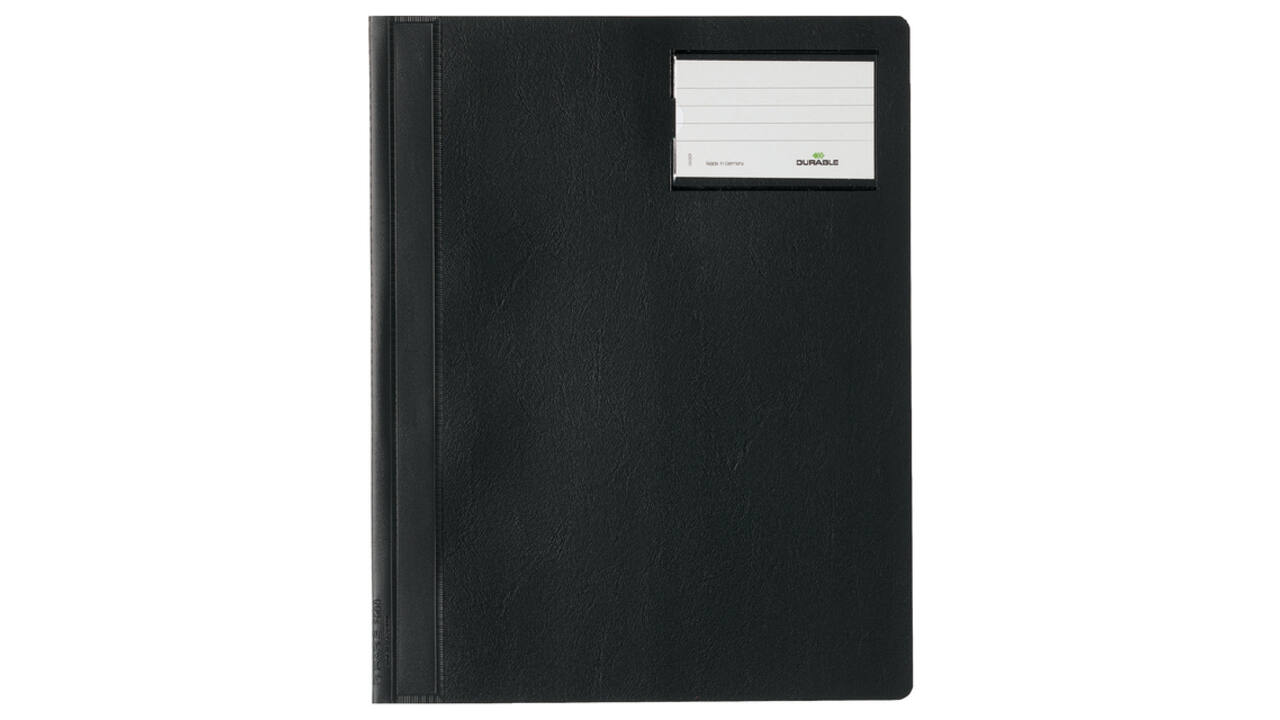 Snelhechter Durable A4 PVC etiketvenster zwart