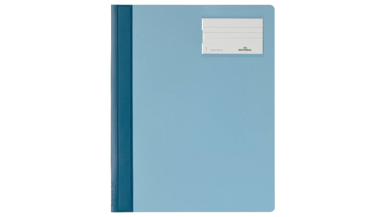 Snelhechter Durable A4 PVC etiketvenster blauw