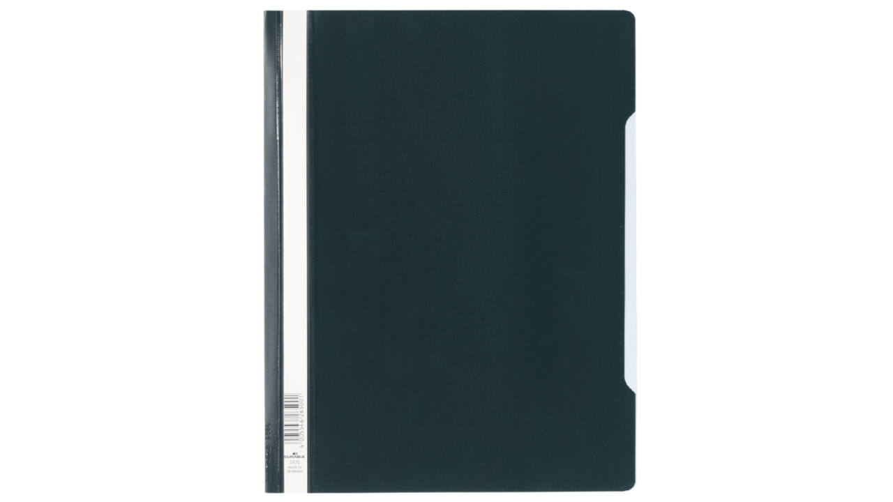Snelhechter Durable A4 PVC zwart