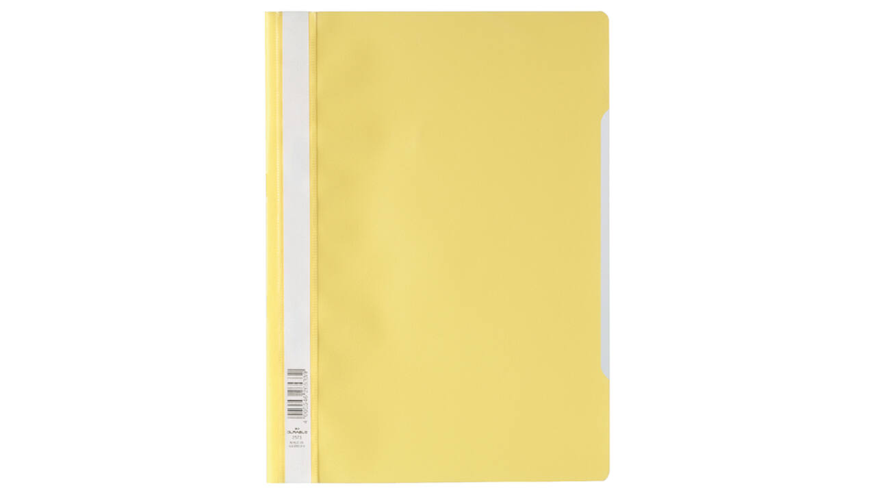 Snelhechter Durable A4 PP geel