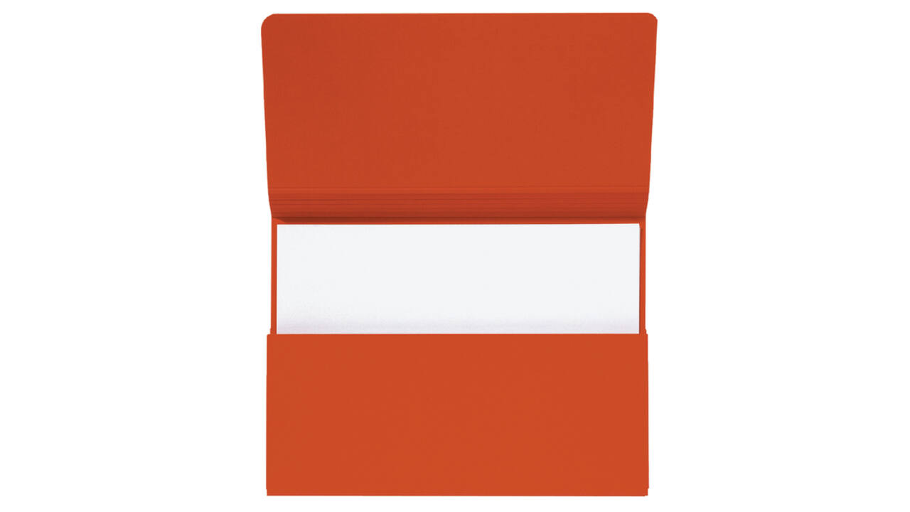 Pocketmap Secolor folio 100% gerecycled karton 250gr rood
