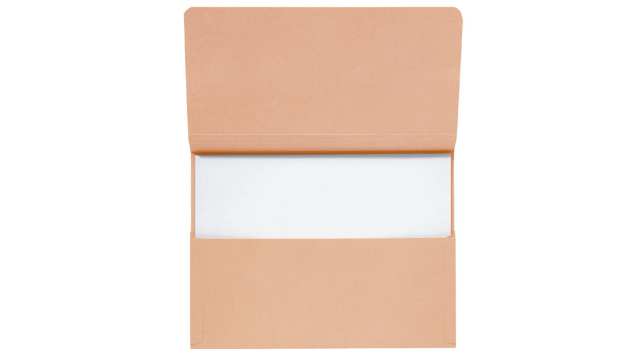 Pocketmap Secolor folio 100% gerecycled karton 250gr chamois