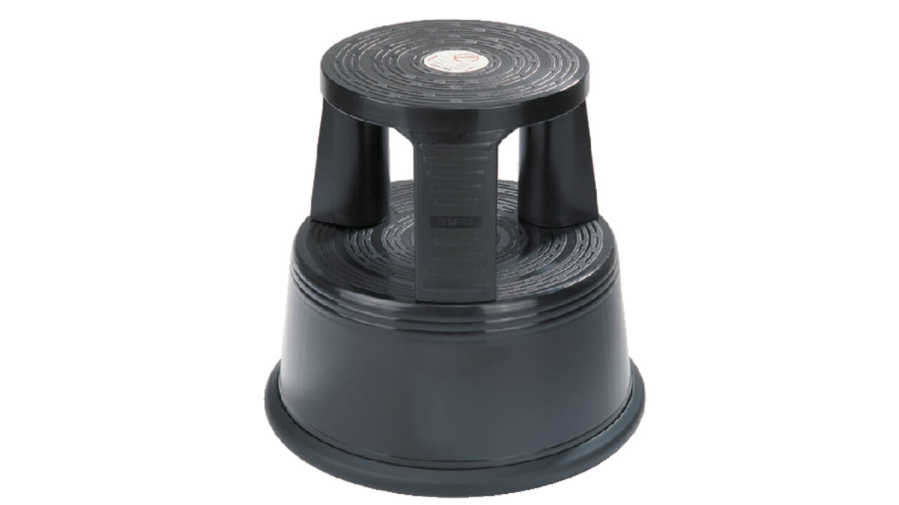 Opstapkruk Desq 420mm kunststof zwart