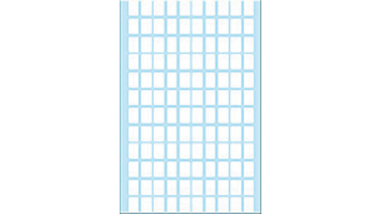 Etiket HERMA 3610 8x12mm wit 462 stuks