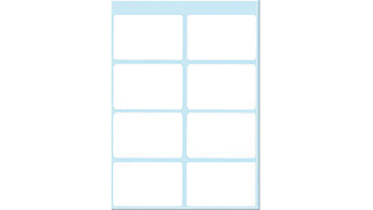 Etiket HERMA 3690 26x40mm wit 56 stuks