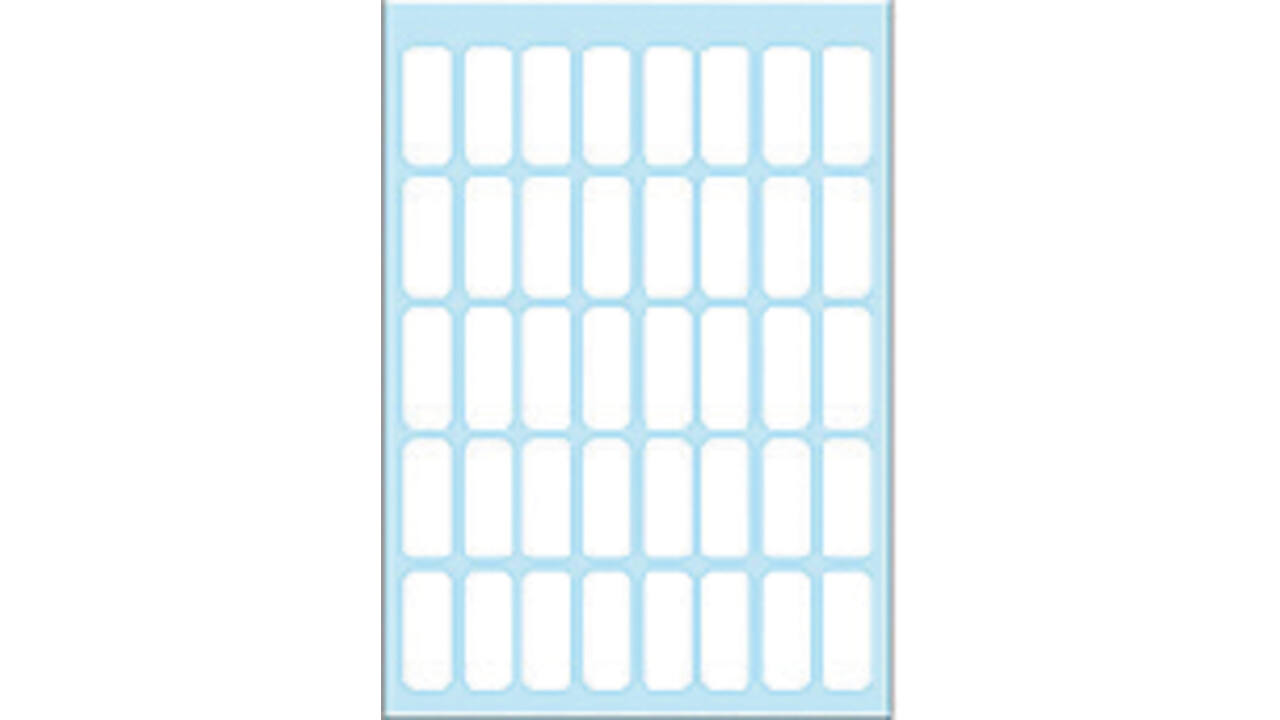 Etiket HERMA 3721 8x20mm wit 280 stuks