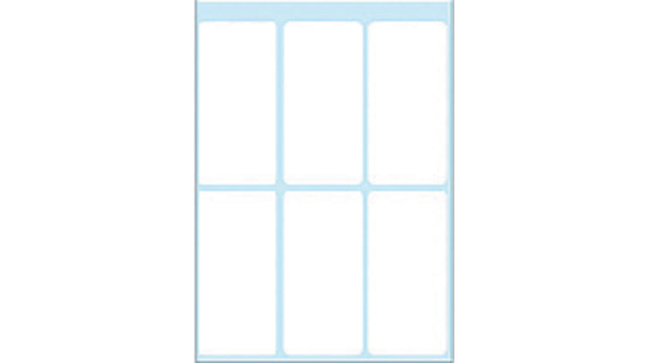Etiket HERMA 3754 54x26mm wit 42 stuks