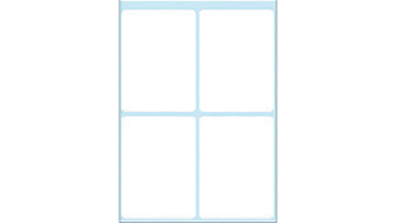 Etiket HERMA 3755 40x55mm wit 28 stuks