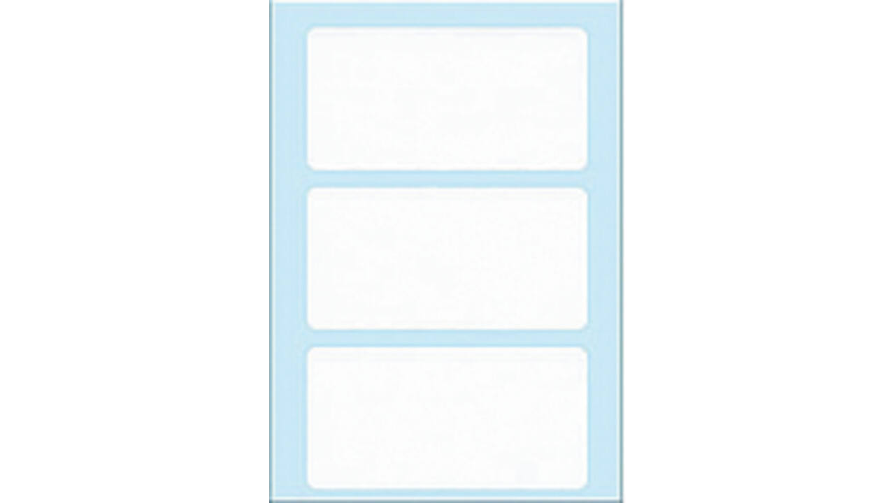 Etiket HERMA 3757 34x67mm wit 21 stuks