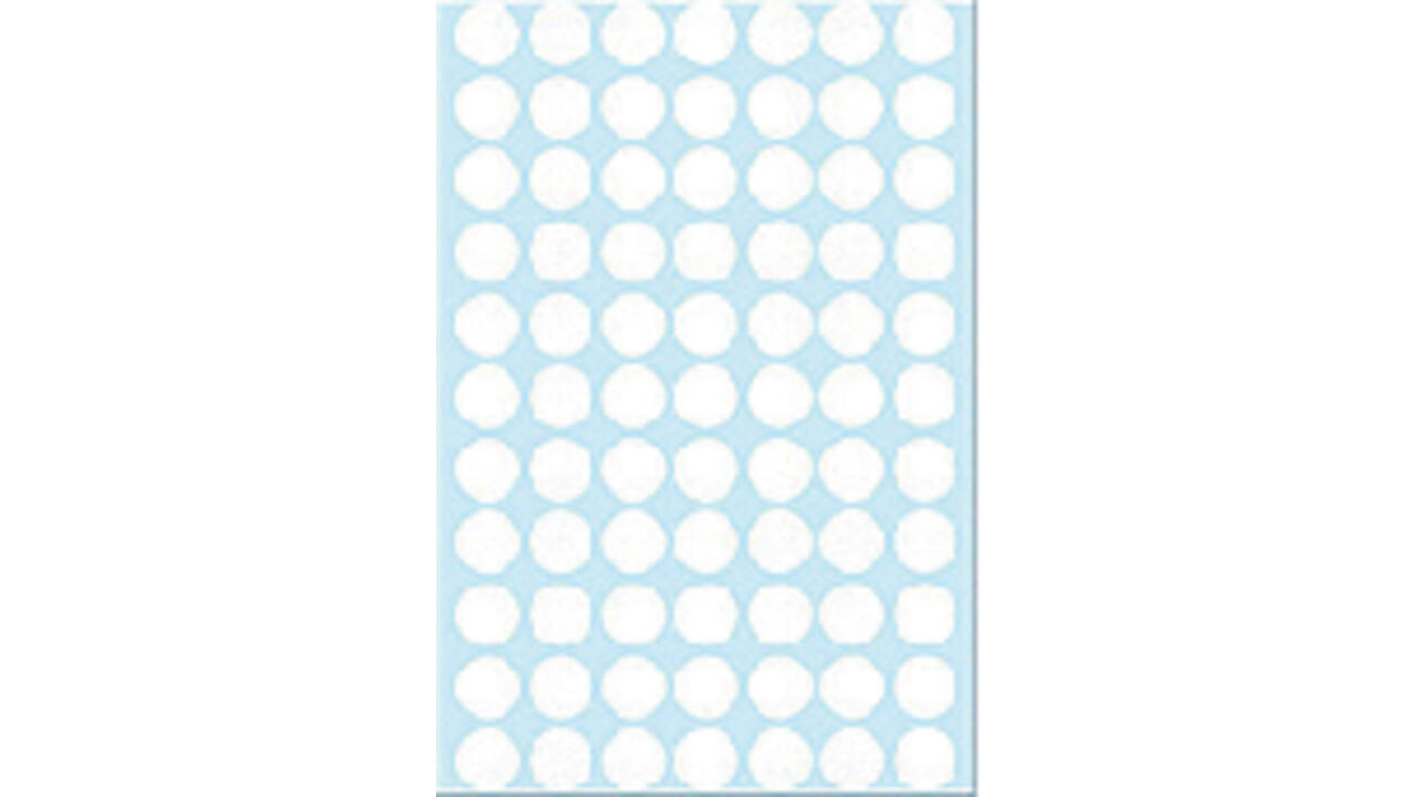 Etiket HERMA 2230 rond 13mm wit 2464 stuks